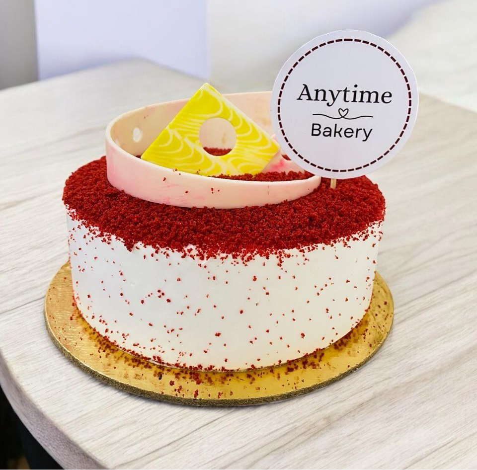 Elegant Red Velvet Cake