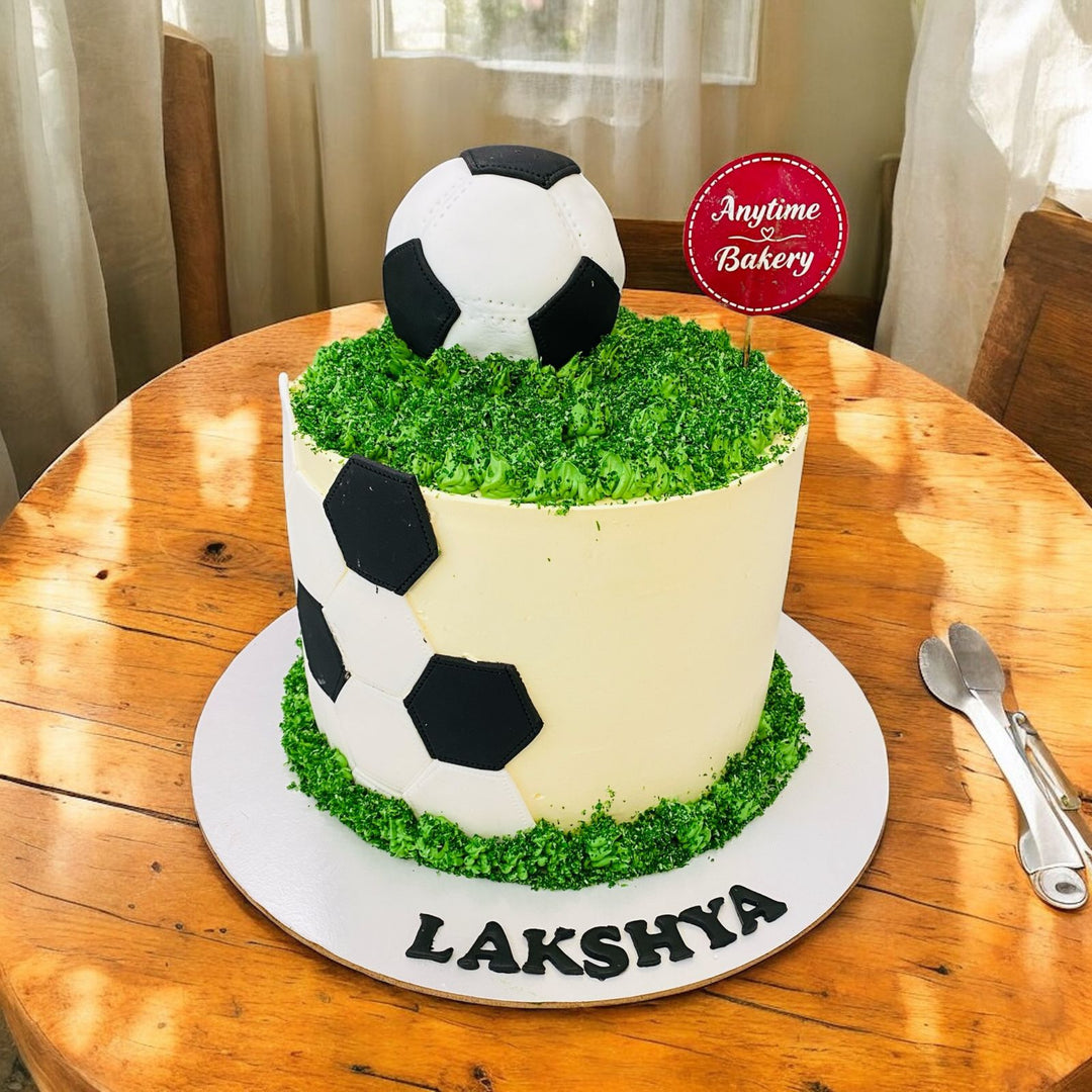 Goal Celebration Football Cake