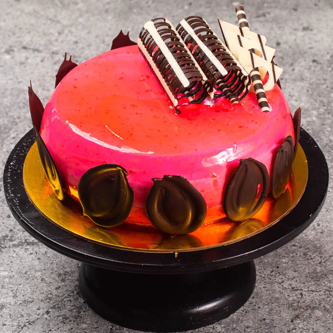 Strawberry Glaze with Chocolate