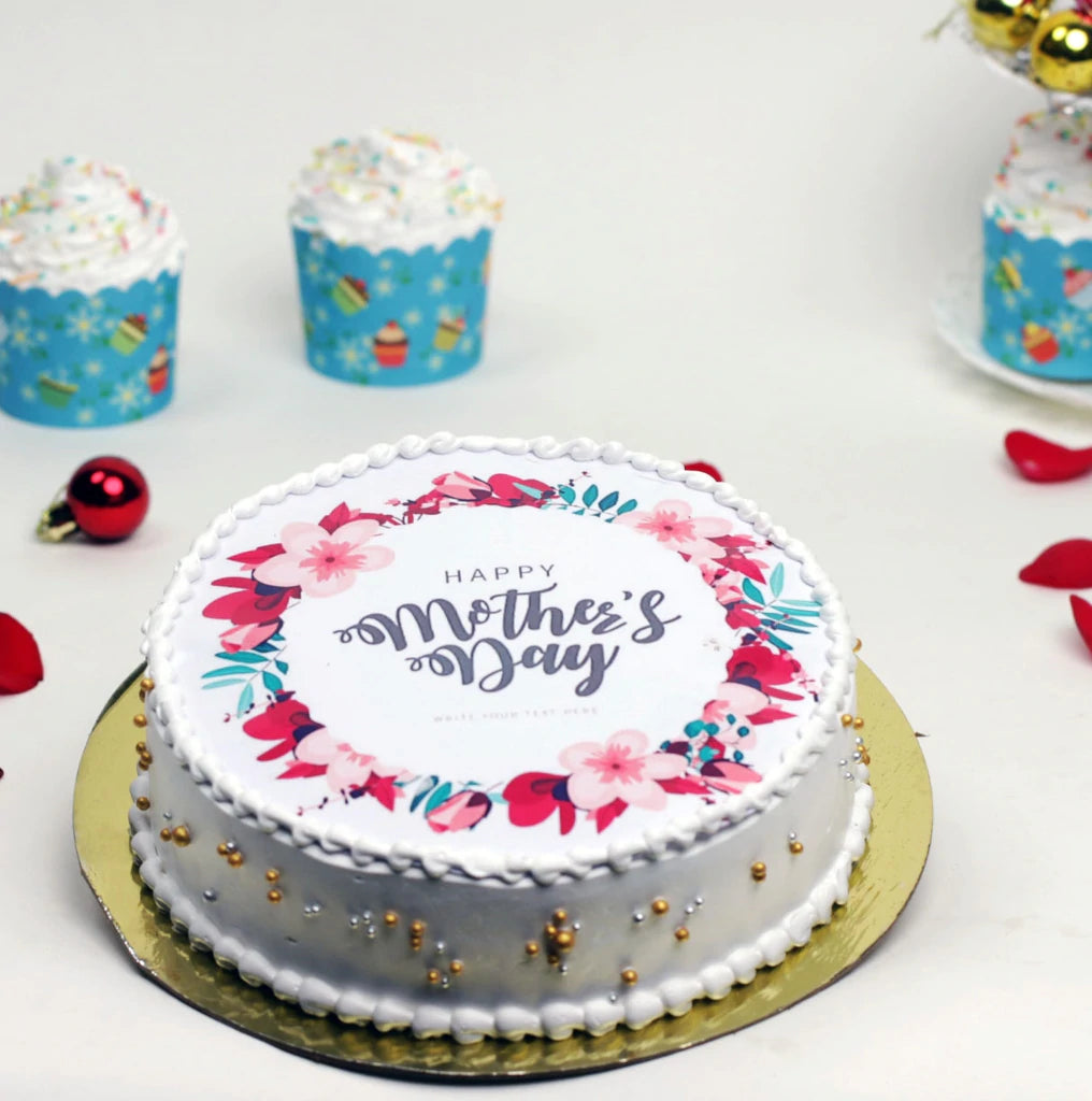 Mother's Special Royal Photo Cake