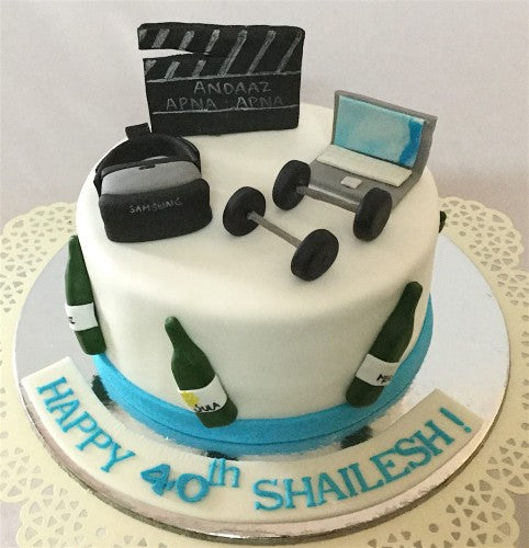 Gym Enthusiast boyfriend's Cake
