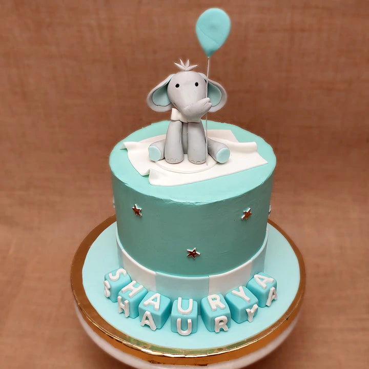 Cute Elephant Cake Design