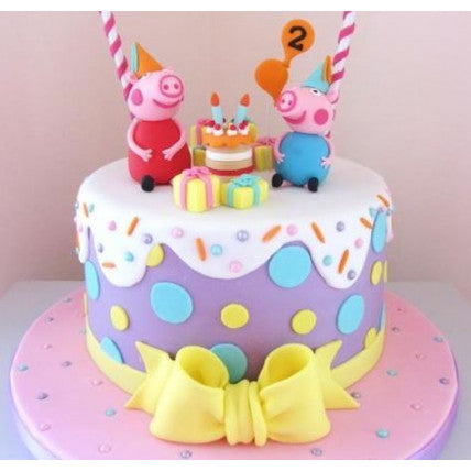 Peppa and George Cake