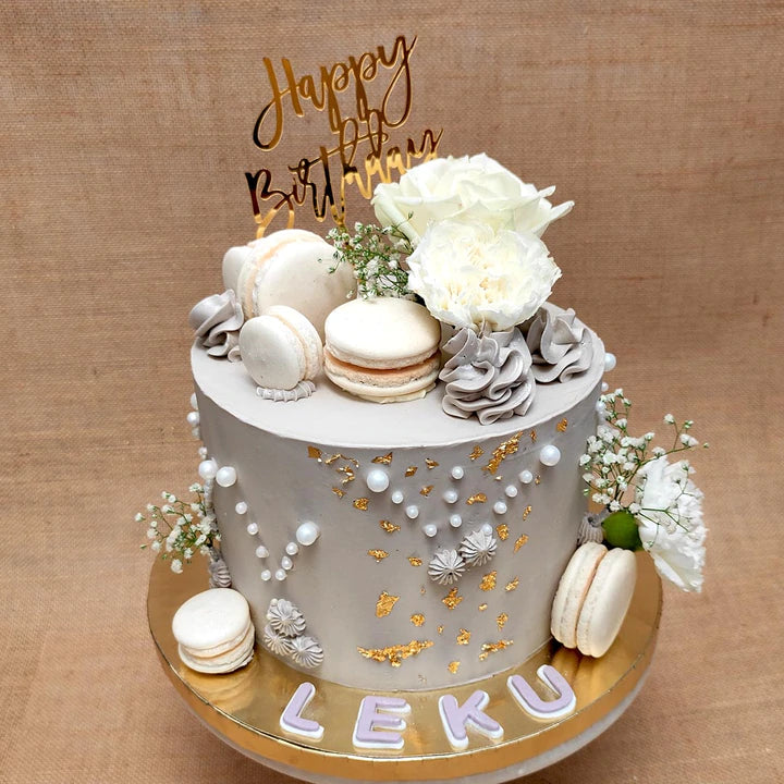 Elegant Birthday Cake