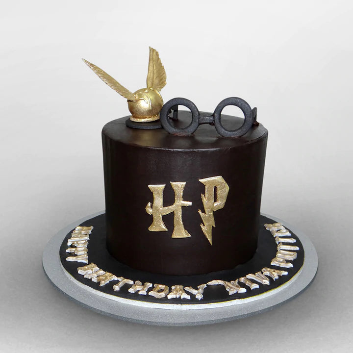 Harry Potter Themed Birthday Cake