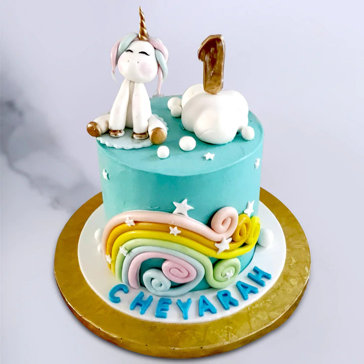 Unicorn Cake Design Crafted