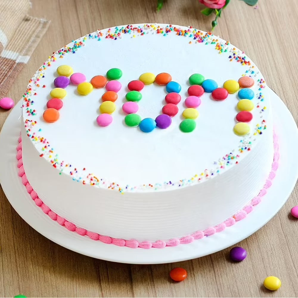 Sweet Delight Beautiful Cake