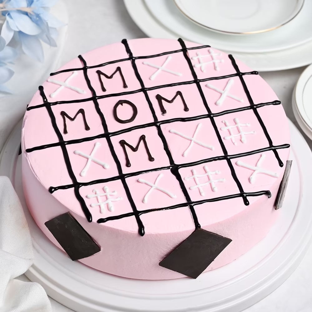 Pink and White Frosting