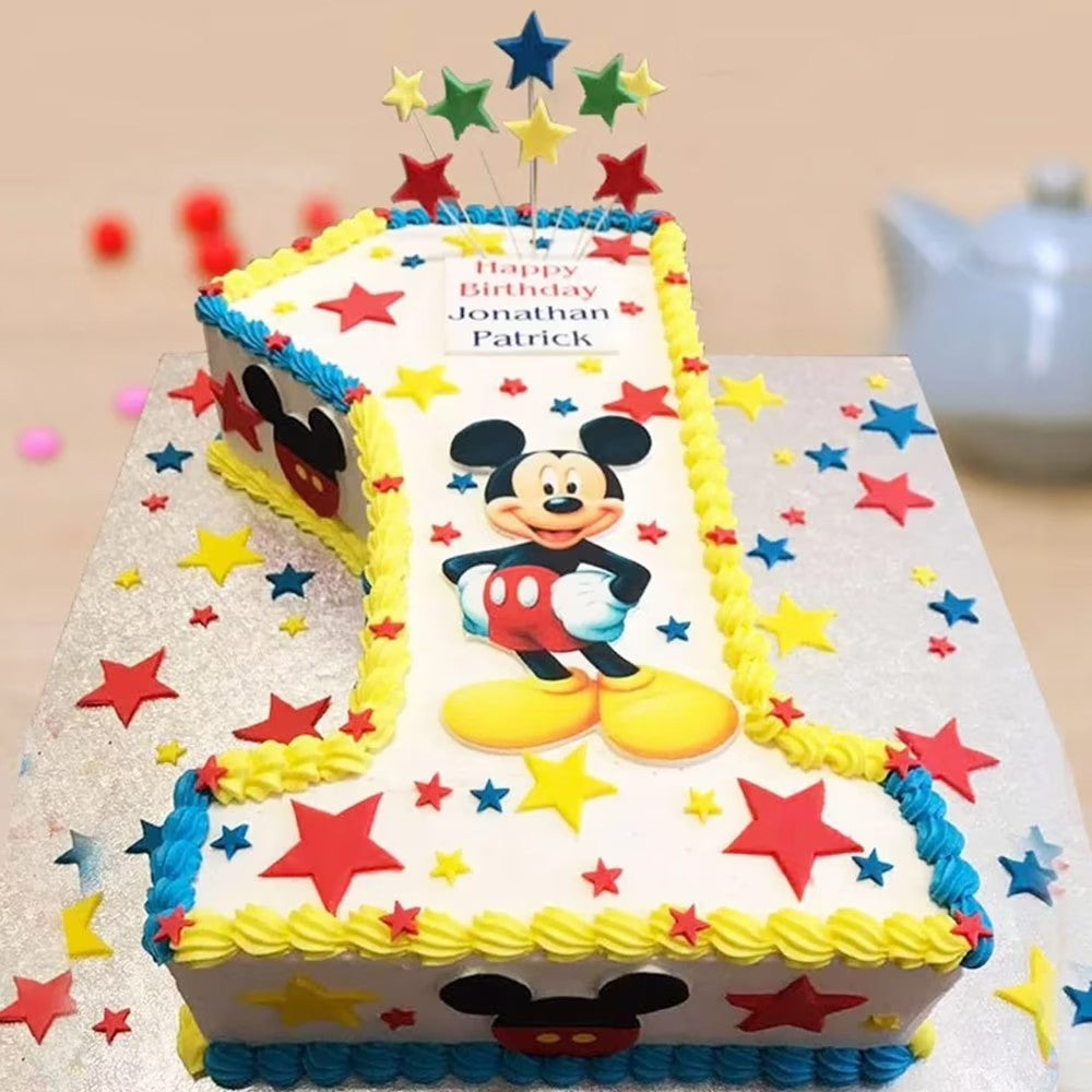 No.1 Mickey Mouse Cake