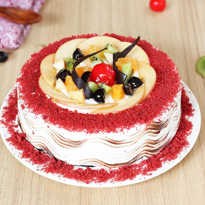 Premium Red Velvet Fruit Cake