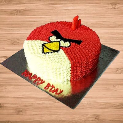 Angry Birds Cream Cake