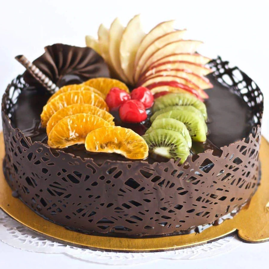 Chocolate Delight Fruit Cake