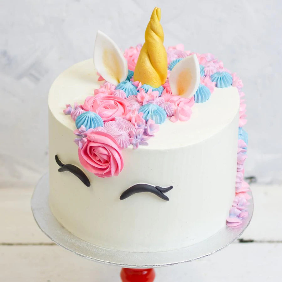 Rainbow Unicorn Cake