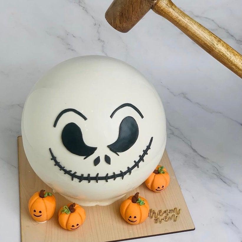 Ghost Pinata Cake