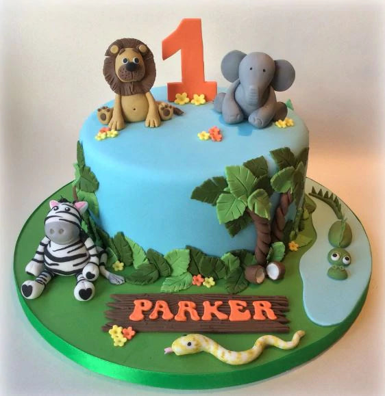 First Birthday Jungle Theme