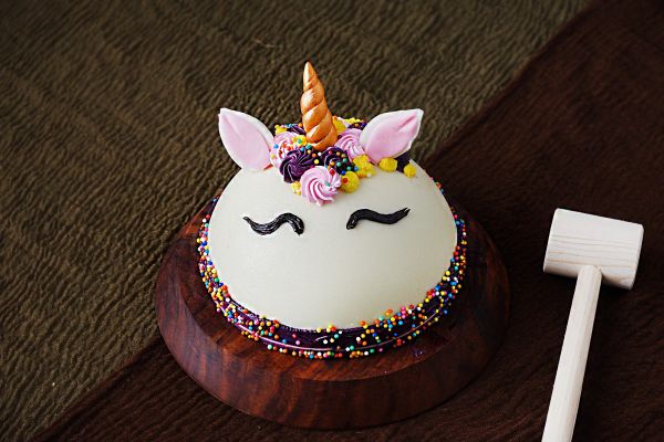 Unicorn Pineapple Pinata Cake