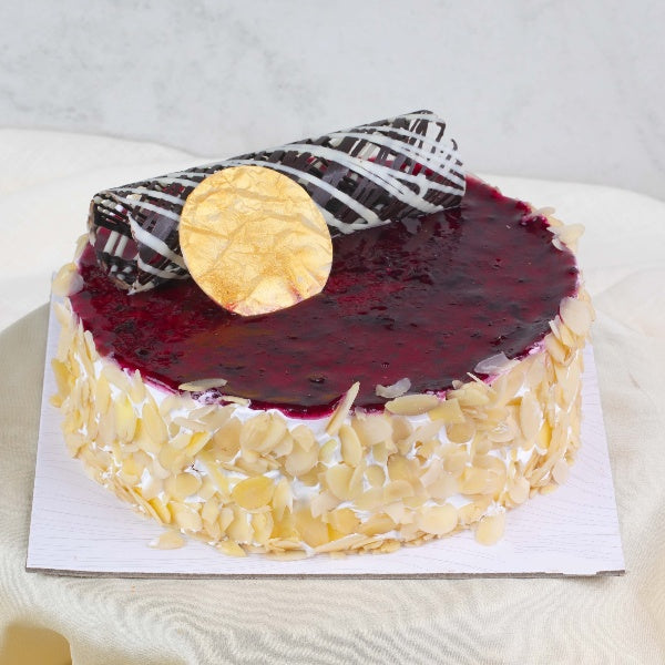 Blueberry Almond Flex Cake