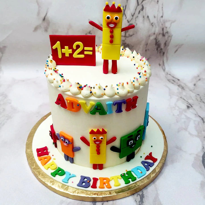 Numberland Numberblock Cake