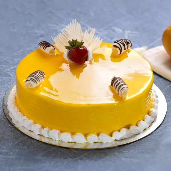 Mouthwatering Mango Cake