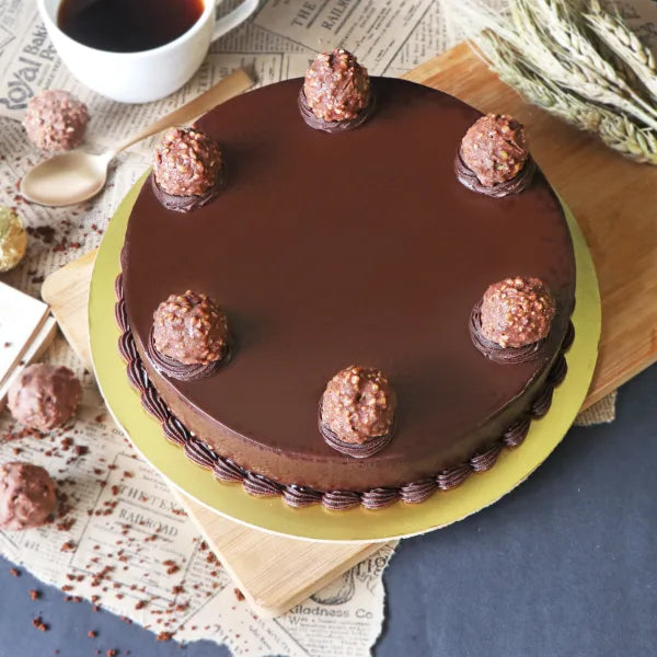 Ferrero Rocher Truffle Cake