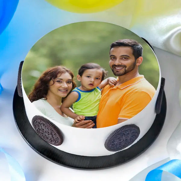 Family Photo Cake