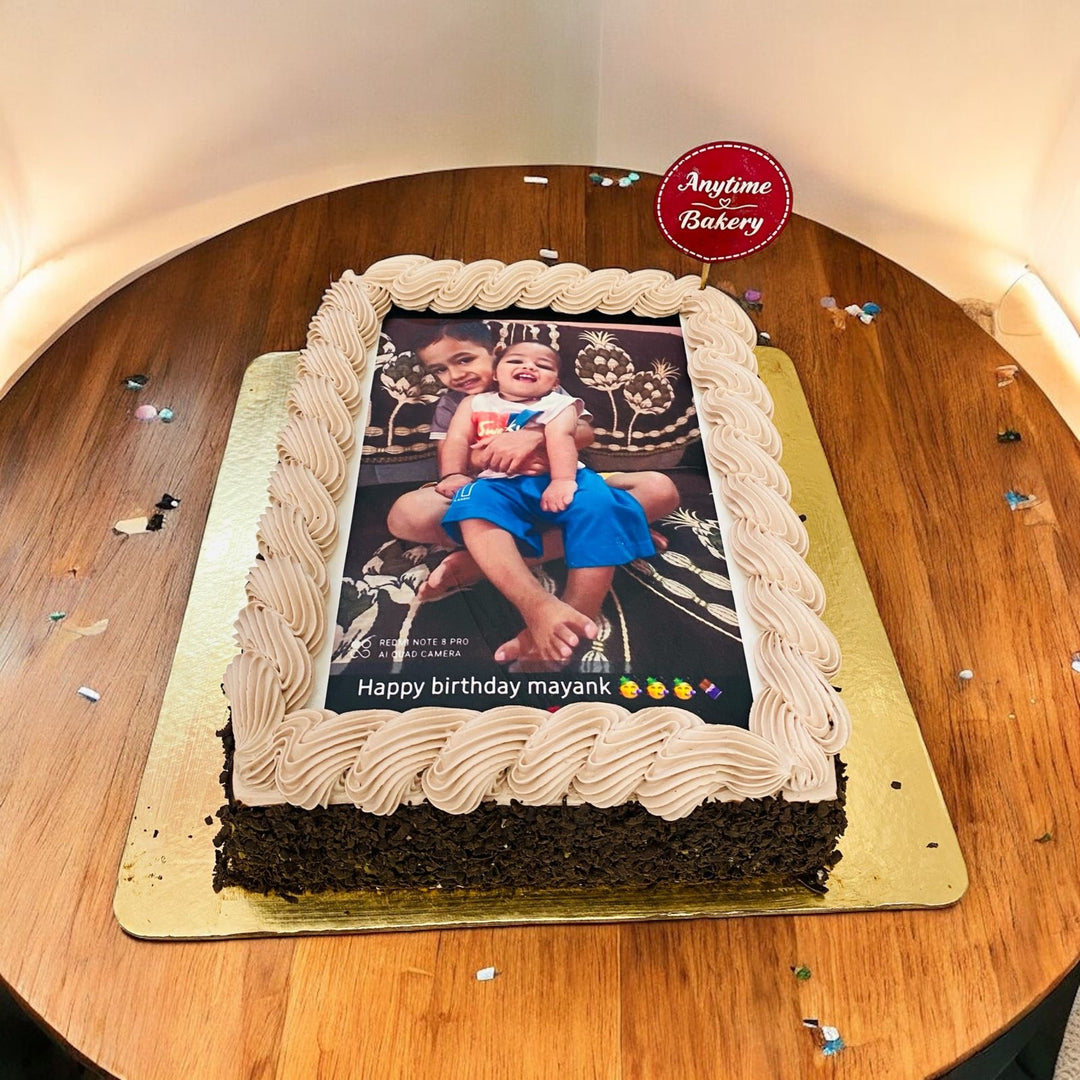 Sweet Snapshot Cake