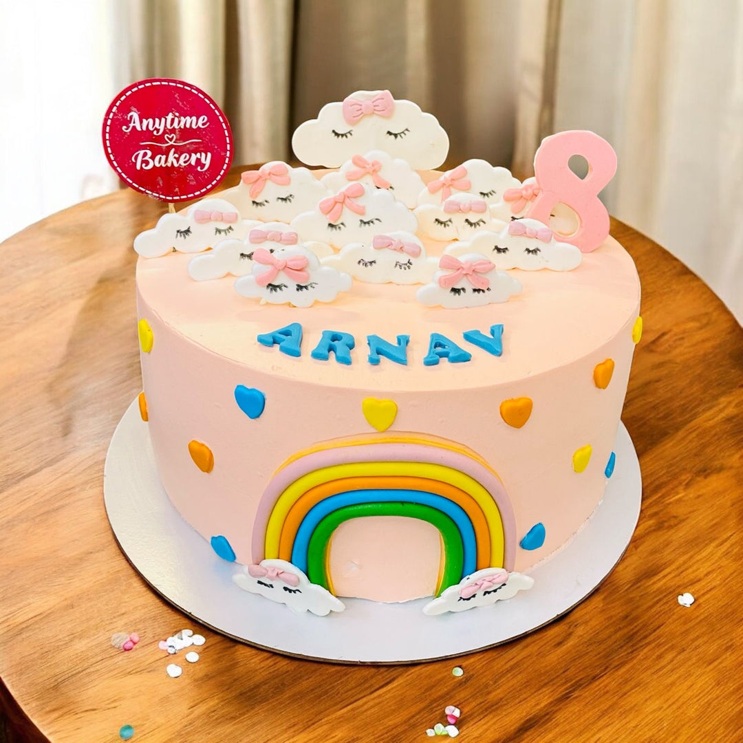 Cloud Snuggles Baby Cake