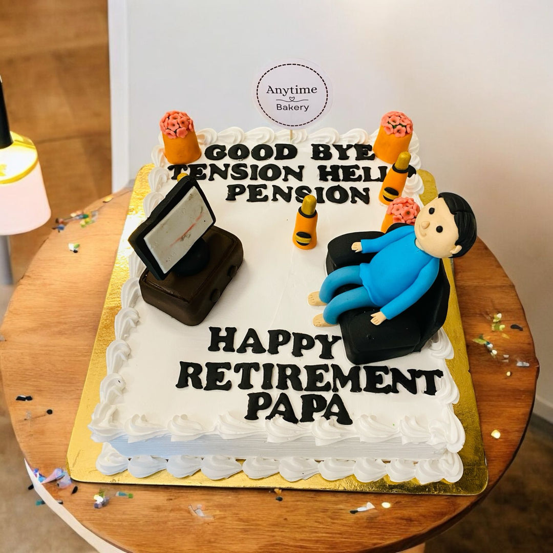 Cheers to New Beginnings Cake