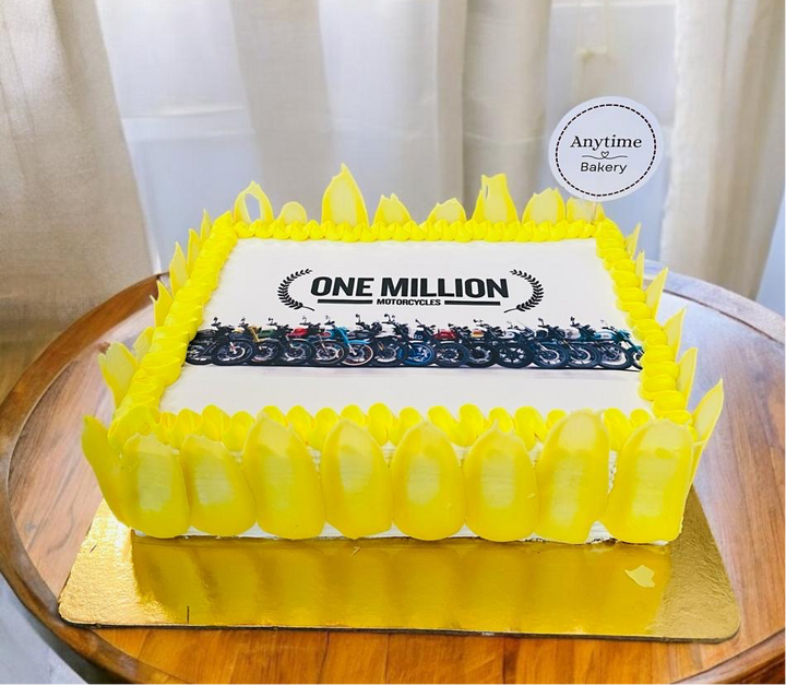 Corporate Logo & Photo Cake