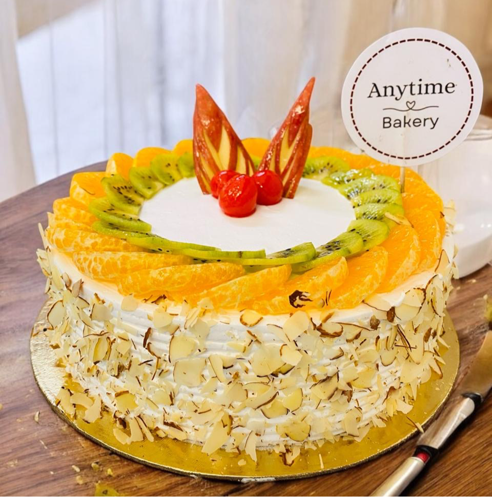 Almonds Fruity Delight Cake