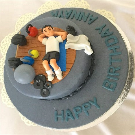 Gym Boyfriend's Perfect Cake