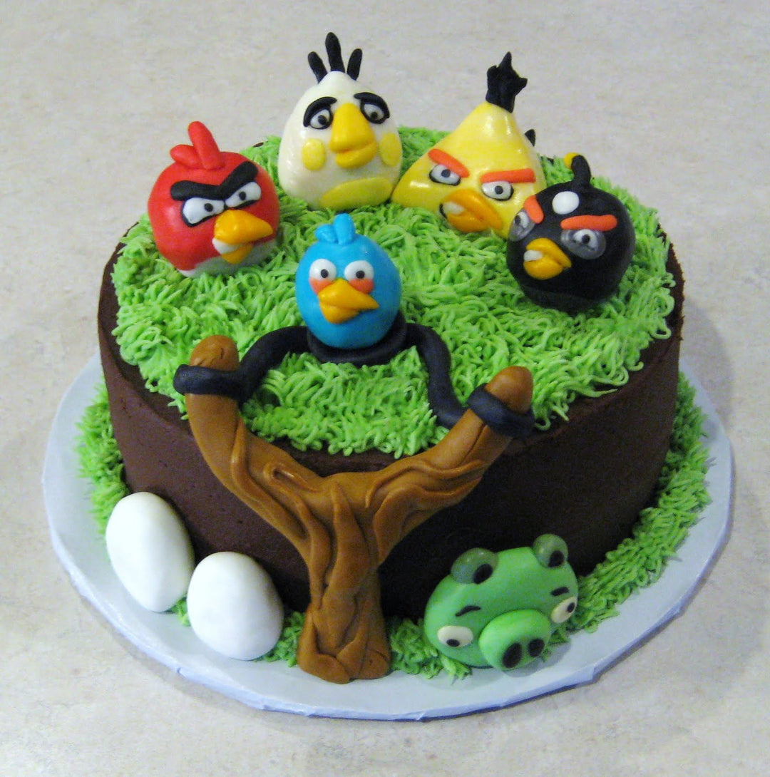 Angry Fondant Cake