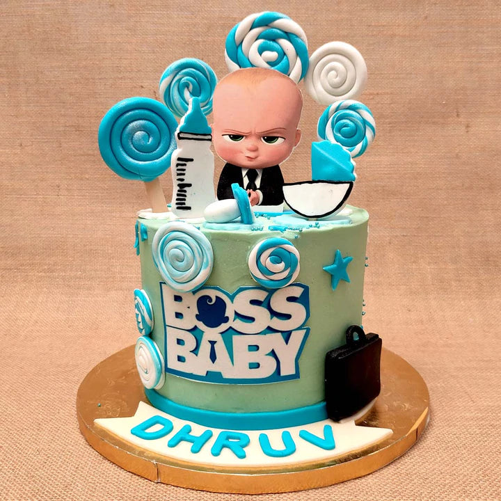 Boss Baby's 1st Birthday Cake