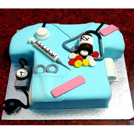 Doctor's Day Special Theme Cake