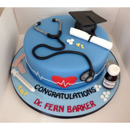 Becoming a Doctor Cake
