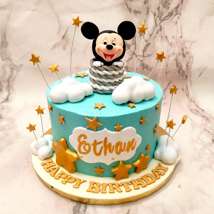 Delicious Mickey Mouse Cake