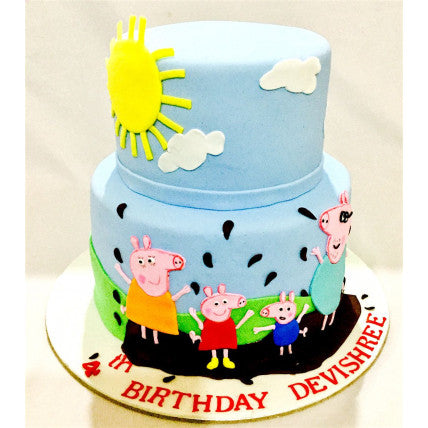 Peppa Pig Family Cake